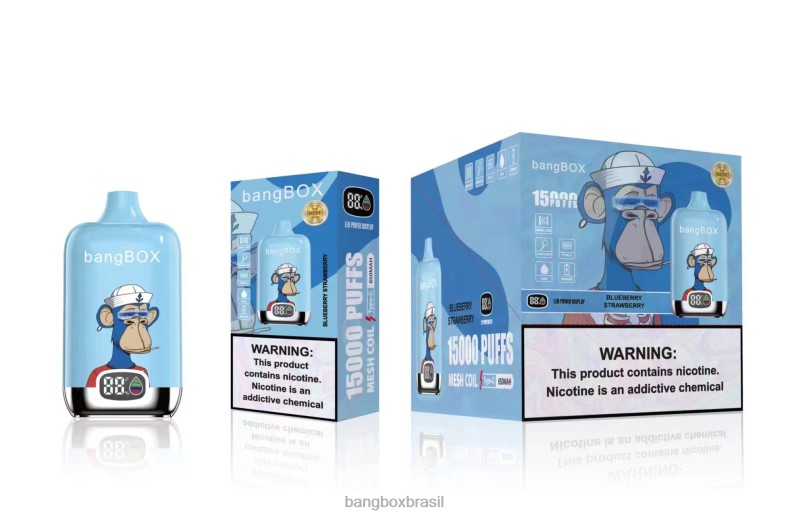 Bang Box Vape Review - Bang Box 15.000 baforadas morango mirtilo 4HB2R38