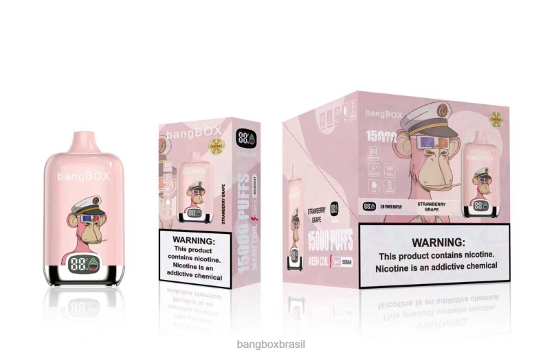 Bang Box Vape Review - Bang Box 15.000 baforadas uva morango 4HB2R44