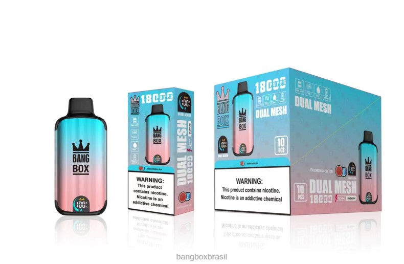 Bang Box Brasil - Bang Box 18.000 baforadas gelo de melancia 4HB2R96