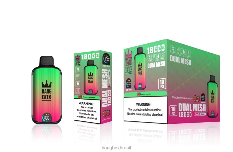 Bang Box Vape Price - Bang Box 18.000 baforadas melancia de framboesa 4HB2R97
