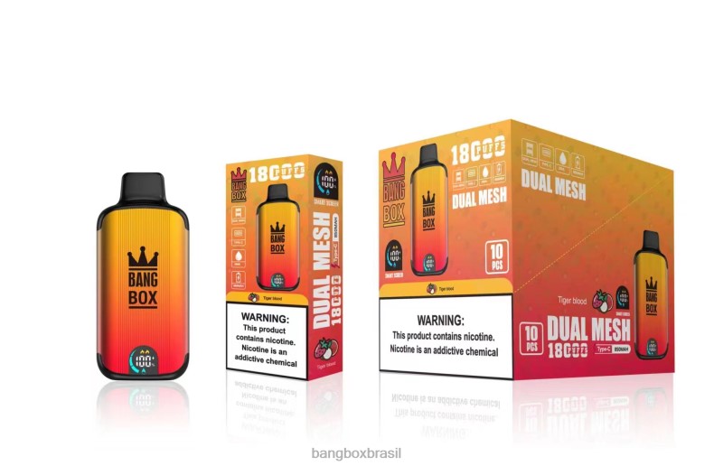 Bang Box Vape Price - Bang Box 18.000 baforadas sangue de tigre 4HB2R94