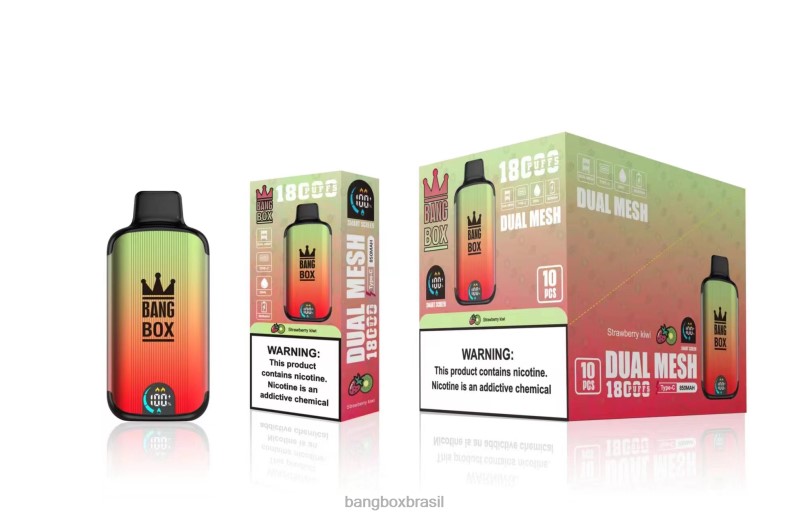 Bang Box Vape Review - Bang Box 18.000 baforadas kiwi morango 4HB2R92