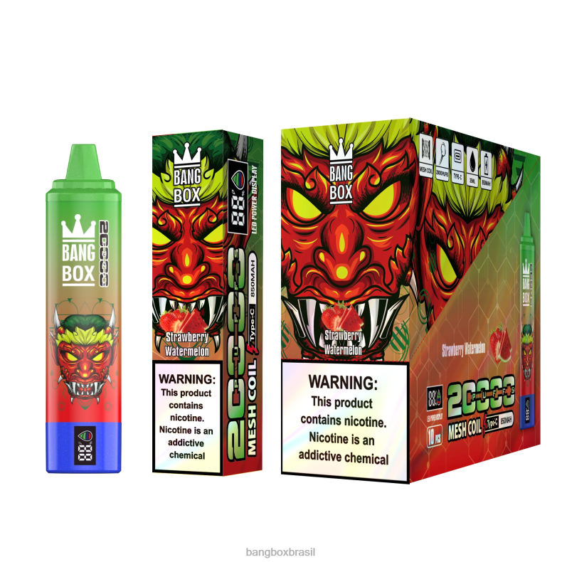 Bang Box Vape Price - Bang Box Tela inteligente de 20.000 baforadas melancia morango 4HB2R52