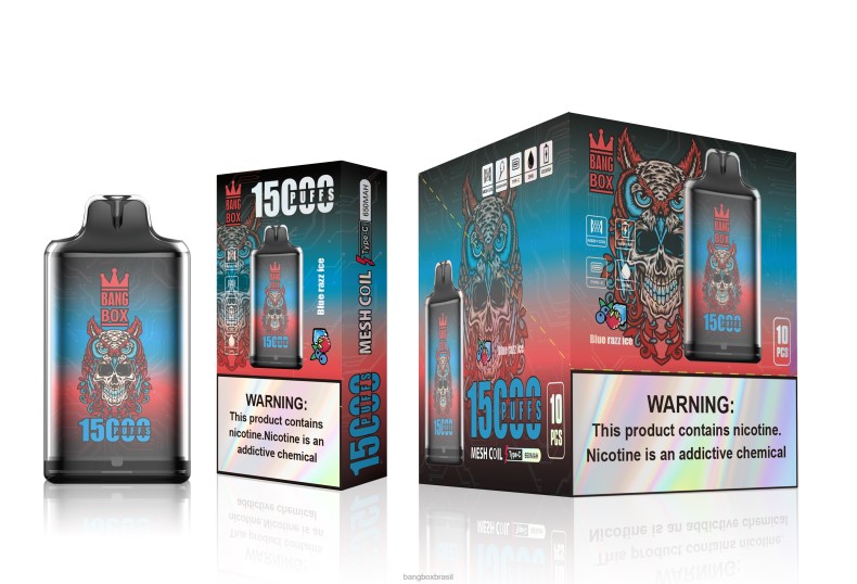 Bang Box Brasil - Bang Box s1-15000 baforadas gelo azul 4HB2R108