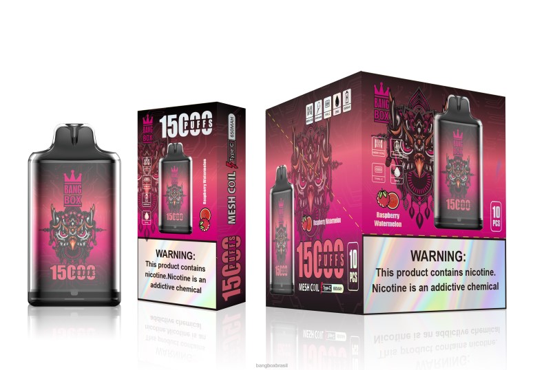Bang Box Brasil - Bang Box s1-15000 baforadas melancia de framboesa 4HB2R105