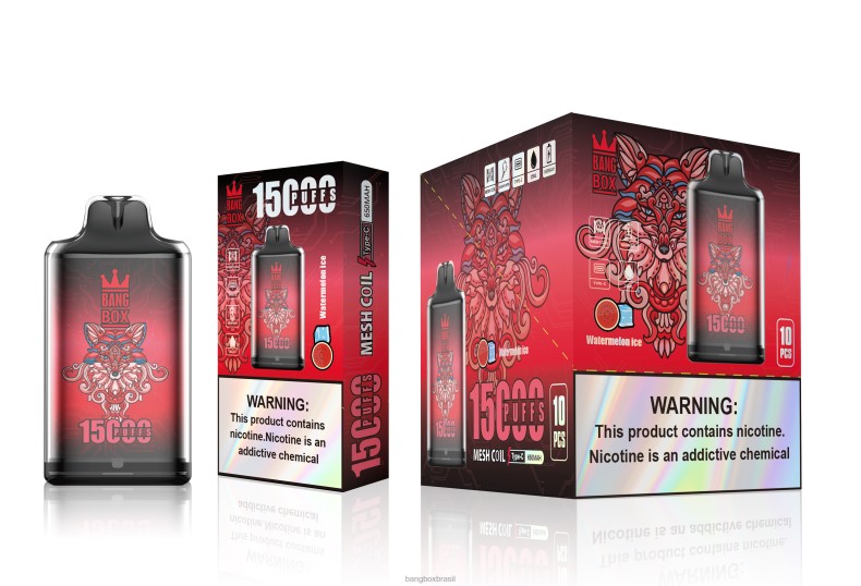 Bang Box Vape Price - Bang Box s1-15000 baforadas gelo de melancia 4HB2R106