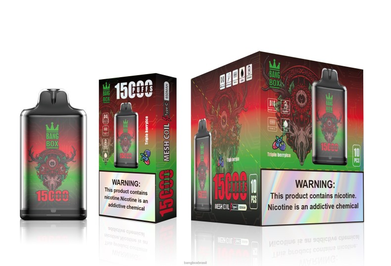 Bang Box Vape Review - Bang Box s1-15000 baforadas gelo de baga tripla 4HB2R104